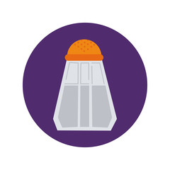 salt shaker pot block and flat style