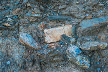 background and texture of stone and earth