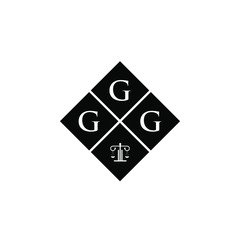 Pillar law, GGG initial logo template