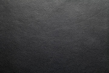 Fototapeta na wymiar Background of black leather texture