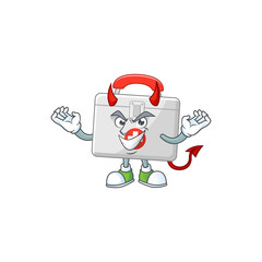 A picture of devil first aid kit cartoon character design