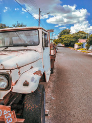 old rusty truck