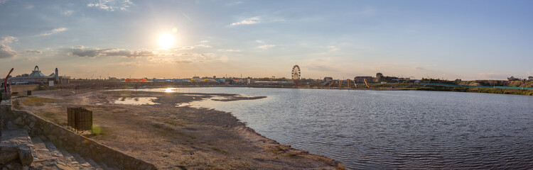 Fototapeta premium Sol-Iletsk resort, Orenburg oblast, Russia