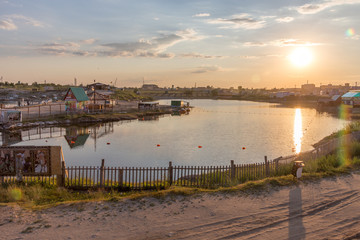Sol-Iletsk resort, Orenburg oblast, Russia