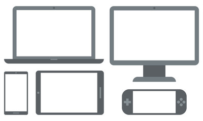 パソコン　タブレット　ゲーム機　セット