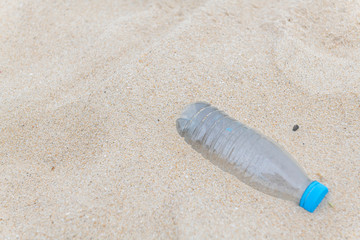 rubbish on the sand