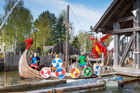 Legoland Billund Resort. Famous amusement park and hotel