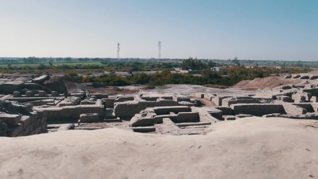 old civilization mohanjodaro in sindh pakistan