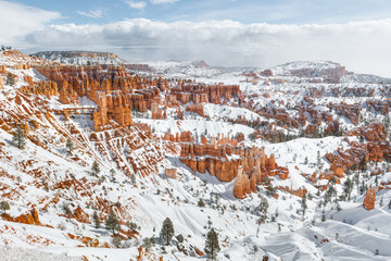Bryce Canyon in Winter Season