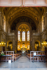 Fototapeta na wymiar Eglise de la Sainte Trinite in Paris, France
