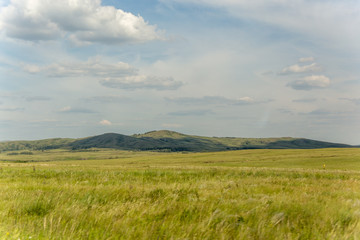 Russian steppe. Orenburg region, Russia.