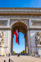 Arc de Triomphe in Paris, France