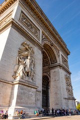 Arc de Triomphe in Paris, France