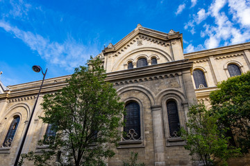 Fototapeta na wymiar Eglise Notre Dame des Champs in Paris, France
