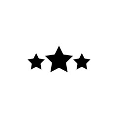 star icon vector symbol template design trendy