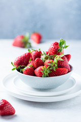 Red sweet strawberry