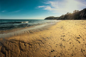 Point Dume Natural Preserve in Malibu, California. 