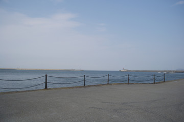 Fototapeta na wymiar Das Foto wurde in Irland, Dún Laoghaire aufgenommen. Es entstand am Hafen.