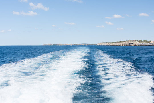 sillon du bateau