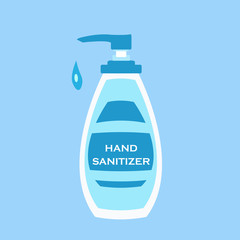 Hand sanitizer bottle vector,for Washing hands,illustration of sanitation
