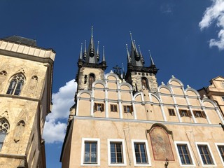 Fototapeta na wymiar Historisches Gebäude in Prag
