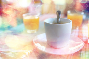 summer breakfast concept light food / bright photo, healthy food, morning, vigor, sport