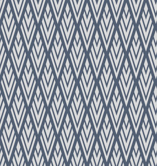 Japanese Tribal Diamond Vector Seamless Pattern