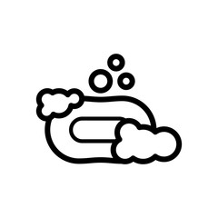 soap icon vector symbol template design trendy