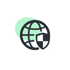 Web Protection -  Modern App Button