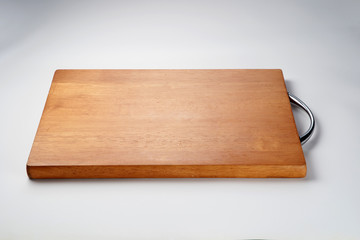 Cutting board isolated on white
