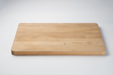 Cutting board isolated on white