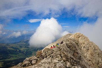 cima del monte Sassopiatto, Dolomiti © Roberto Zocchi