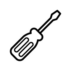 screwdriver icon vector symbol template
