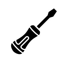screwdriver icon vector symbol template