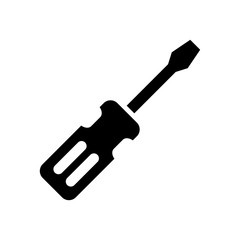 screwdriver icon vector symbol template