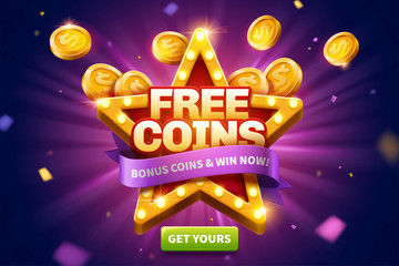 Free coins pop up ads