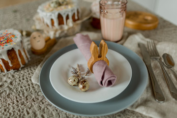 easter table setting