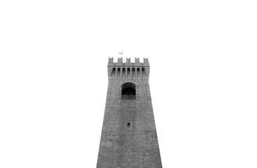 Torre del Borgo in Recanati (Recanati Tower, Macerata - Italy)