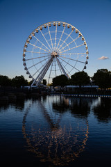 Great wheel of Montreal with his panoramic view 60 of meters high