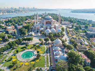 Hagia Sophia Museum in Istanbul - obrazy, fototapety, plakaty