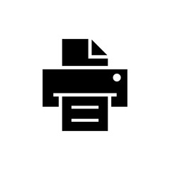 printer icon vector symbol template design trendy