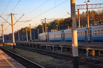 train at the station