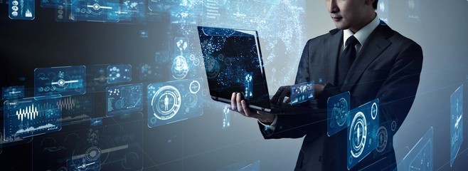 ビジネスマン　CGグラフィック