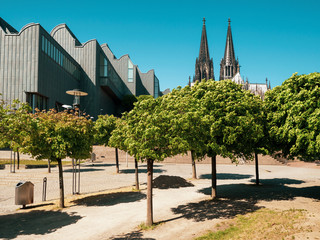 Kölner Dom und die Philharmonie