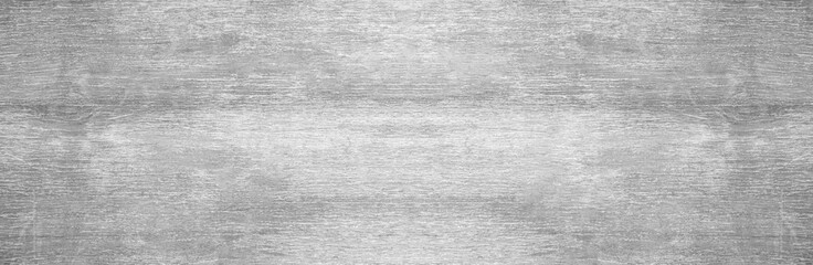 Wide Table top view of wood texture in white light panoramic background. Panorama Grey clean grain wooden floor birch panel backdrop concept with plain board pale detail streak for space clear. - Powered by Adobe