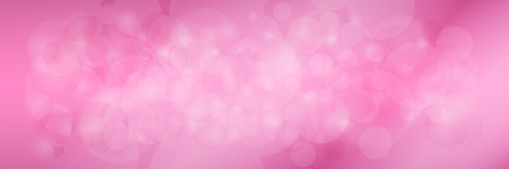 Modern abstract pink banner with sparkles, vector illustration