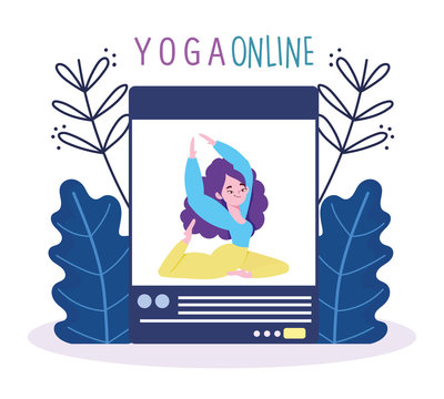 Online Yoga, Website Application Training Coaching Session