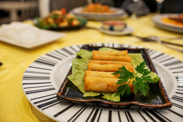 Prawn rolls
