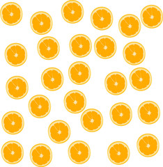 fresh orange texture illustration pattern