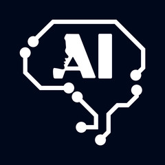 EPS-10 Vector Artificial Intelligence Picture